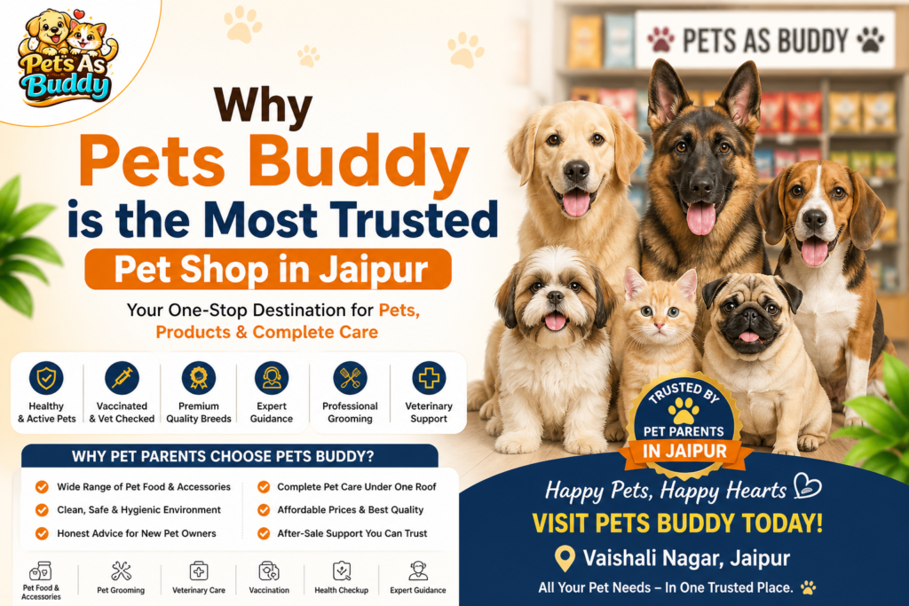 Most Trusted Pet Shop in Jaipur