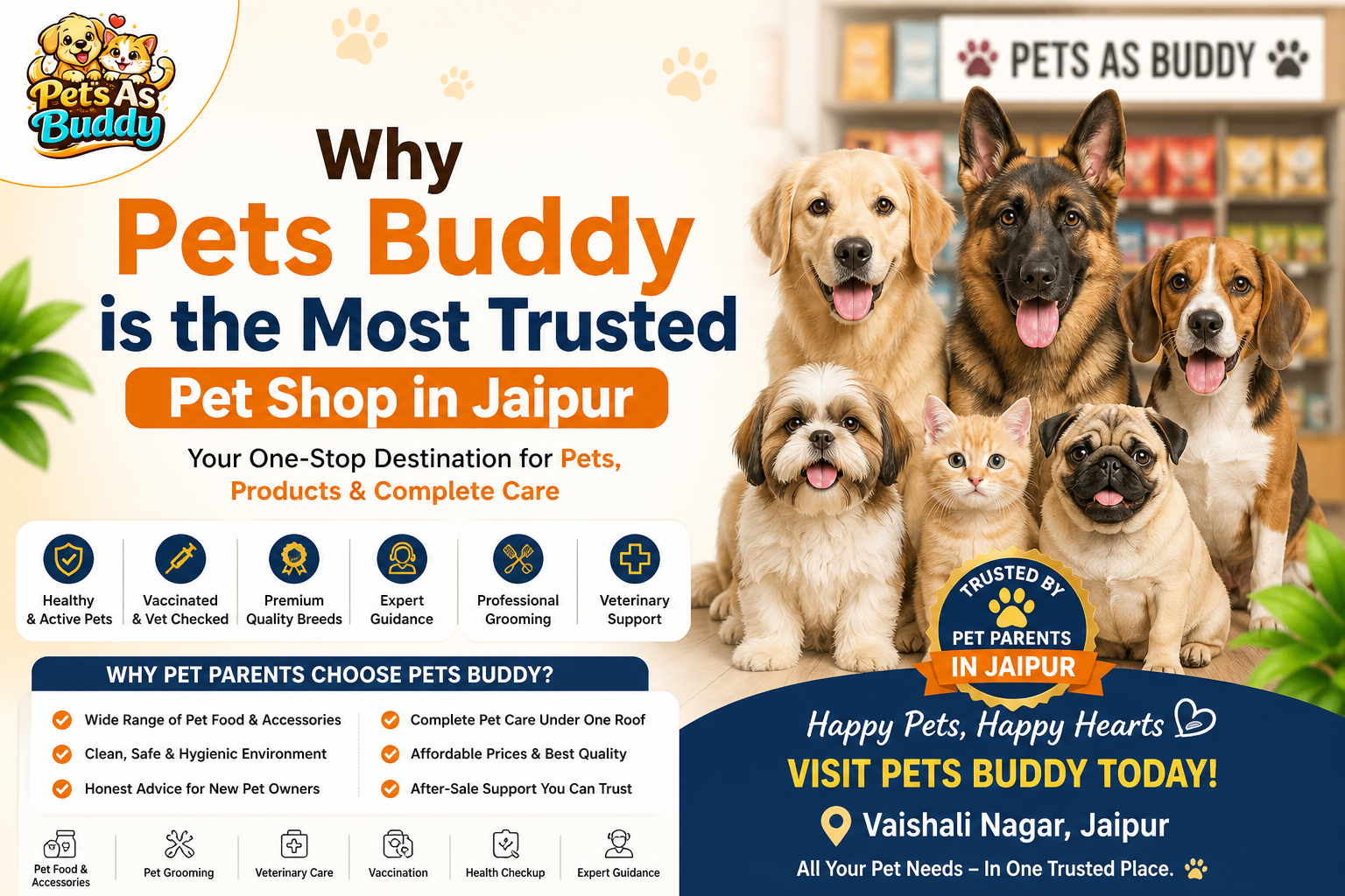 Most Trusted Pet Shop in Jaipur